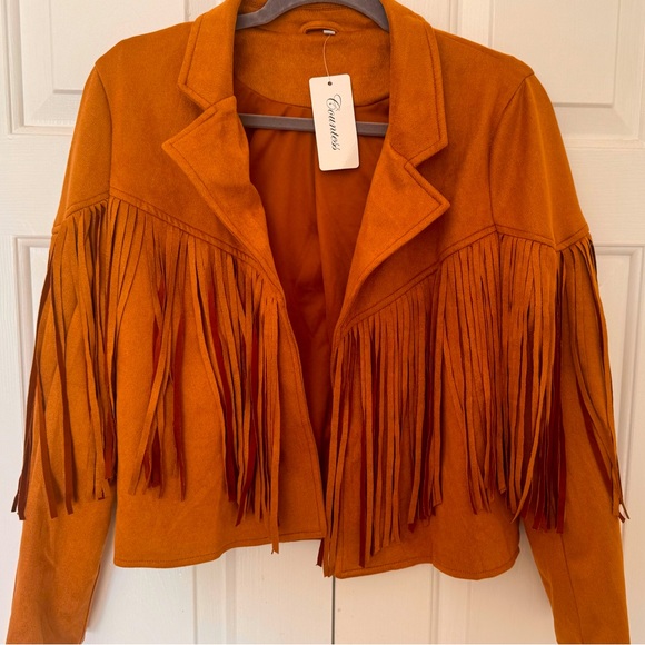 Jackets & Blazers - Countess fringe cowgirl jacket